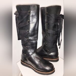TALL LACE UP UGG BOOTS